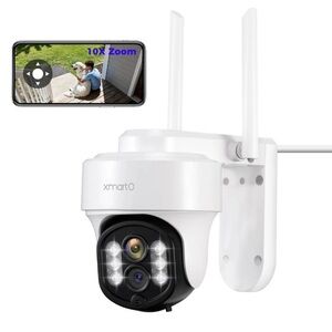 White Wireless Security Camera
